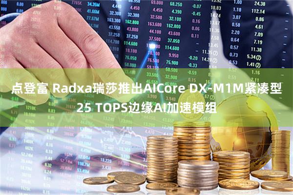 点登富 Radxa瑞莎推出AICore DX-M1M紧凑型25 TOPS边缘AI加速模组