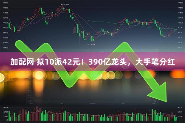 加配网 拟10派42元！390亿龙头，大手笔分红